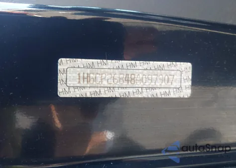 2008 Honda Accord 2.4 Ex-L from USA, damaged, VIN 1HGCP26848A097907